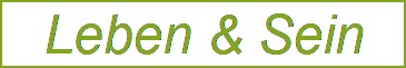 Leben und Sein Spiritualitt in unserem Alltag